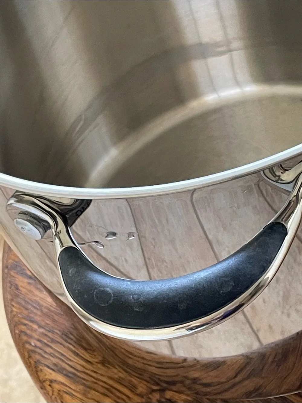 Henckels Stainless Steel Stock Six Quart Pot with Glass Lid - Silver